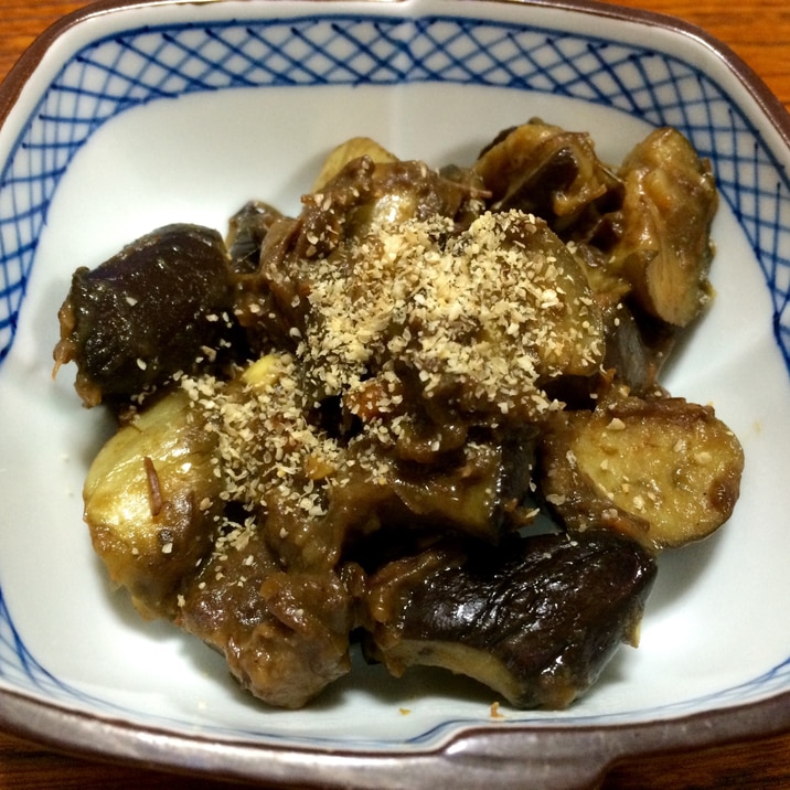 残り物リメイク☆ナスのカレー炒め!